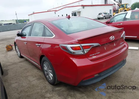 2016 Hyundai Sonata Hybrid/Se z USA, uszkodzony, nr VIN KMHE24L16GA015369